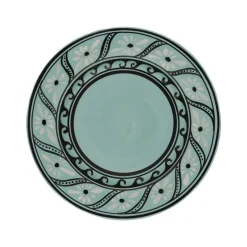 Gigi Aqua Dinner Plate