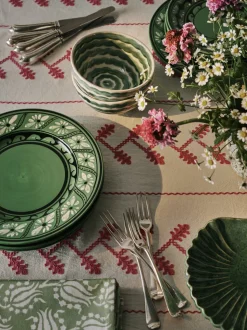 Gigi Green Dinner Plate