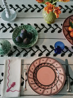 Gigi Pink Dinner Plate