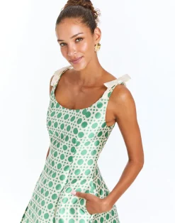 Gillian Bow Mini Dress