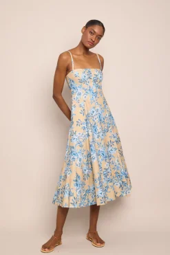 Gimlet Dress in Farfella Ginger Root