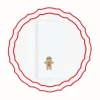 Gingerbread Napkin and Vidro Placemat, Set of 2