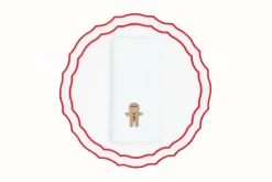 Gingerbread Napkin and Vidro Placemat, Set of 2