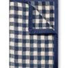 Gingham Navy Midi Blanket