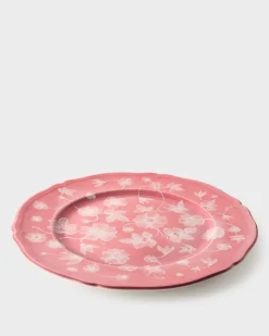 Ginori x Cabana Floral Charge Plate in Pink