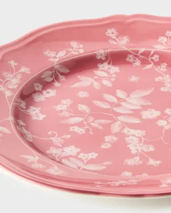 Ginori x Cabana Floral Dinner Plate in Pink