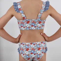 Girl’s Americana Blossom Bandeau Bikini