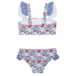 Girl’s Americana Blossom Bandeau Bikini