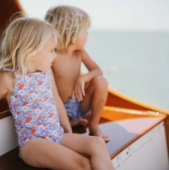 Girl’s Americana Blossom Crossover One Piece