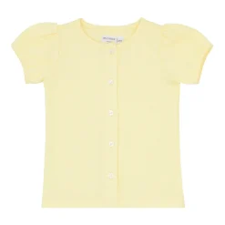 Girls Banana Puff Sleeve Shirt