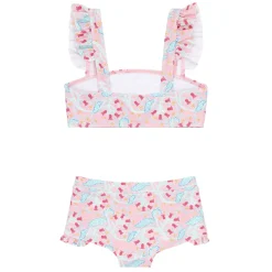 Girls Bluebells Bandeau Bikini And Swim Shorts