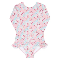 Girls Bluebells Rashguard One Piece