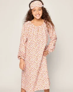 Girl’s Delphine Nightgown in Pumpkin Patch