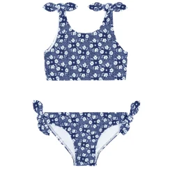 Girls Ditch Plains Daisy Tie-Knot Bikini