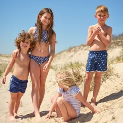 Girls Ditch Plains Daisy Tie-Knot Bikini