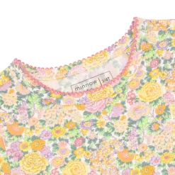 Girls Elysian Day Shirt And Short Pajamas Set