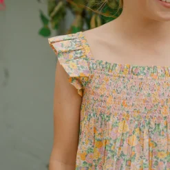 Girls Elysian Day Smocked Tent Dress