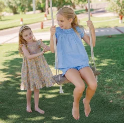 Girls Elysian Day Smocked Tent Dress