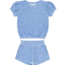 Girls Gibbs Hill Floral French Terry Top & Short Set