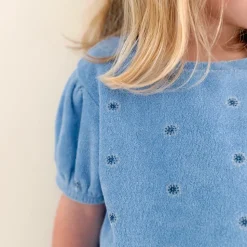 Girls Gibbs Hill Floral French Terry Top & Short Set