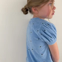 Girls Gibbs Hill Floral French Terry Top & Short Set