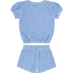 Girls Gibbs Hill Floral French Terry Top & Short Set