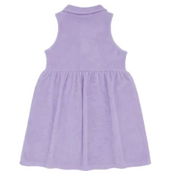 Girls Lavender Breeze French Terry Tennis Dress