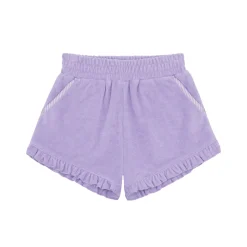 Girls Lavender Breeze French Terry Shorts