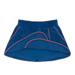 Girl’s Newport Navy French Terry Tennis Tank Top & Skort Set