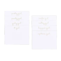 Girls Night Place Cards, Set of 24