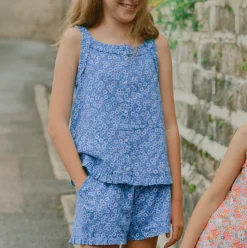 Girls Rosebay Ruffle Tank And Short Set