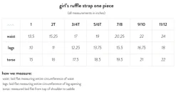 Girls Ruffle Collar One-Piece in Powder Blue Stripe