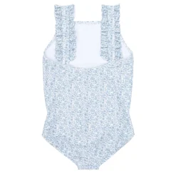 Girls Ruffle Collar One-Piece