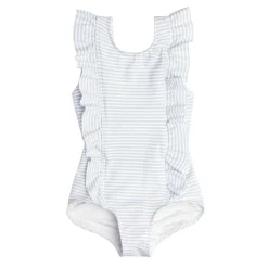 Girls Ruffle Collar One-Piece