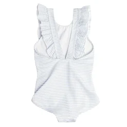 Girls Ruffle Collar One-Piece