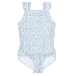 Girls Ruffle Collar One-Piece