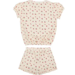 Girl’s Summer Cherries French Terry Top & Short Set