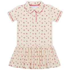 Girl’s Summer Cherries French Terry Dropwaist Tennis Dress