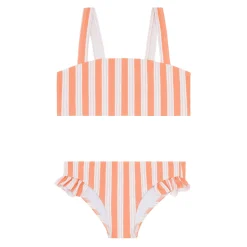 Girls Swizzle Stripe Bandeau Bikini