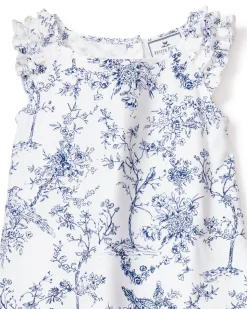 Girl’s Twill Amelie Short Set in Timeless Toile