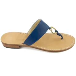 Gisele Leather Thong Sandal