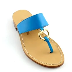 Gisele Leather Thong Sandal