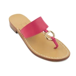 Gisele Leather Thong Sandal