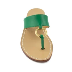 Gisele Leather Thong Sandal