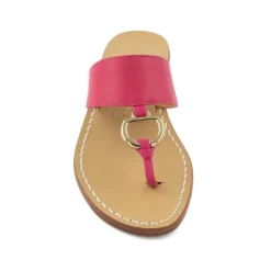 Gisele Leather Thong Sandal