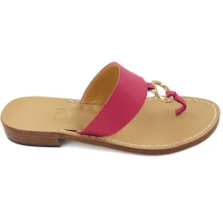 Gisele Leather Thong Sandal