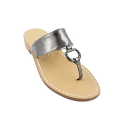 Gisele Leather Thong Sandal