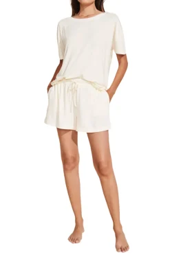 Gisele Separates T-shirt in Ivory