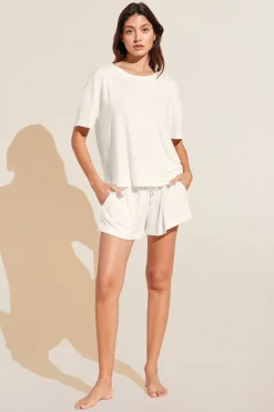 Gisele Separates T-shirt in Ivory