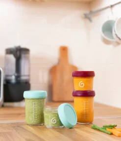 Glass Babybols Food Storage Container Set